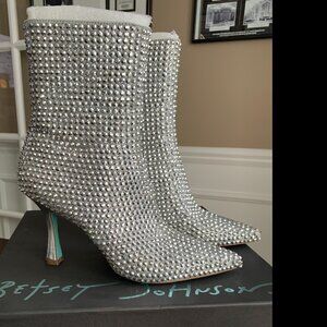 Betsey Johnson, SB Jana Rhinestone Bootie Size 7